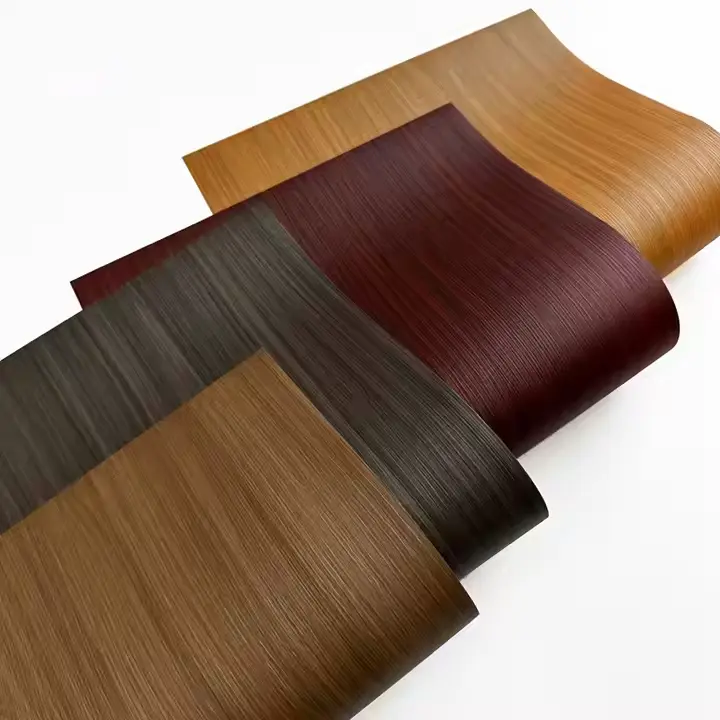 Anti-scratch Wood Grain PVC Marmor Board Lamination Film