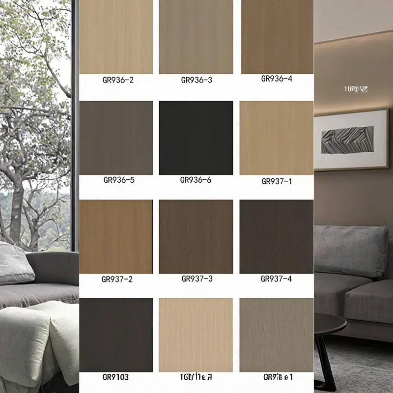 Moderne designstil PVC dekorativ film