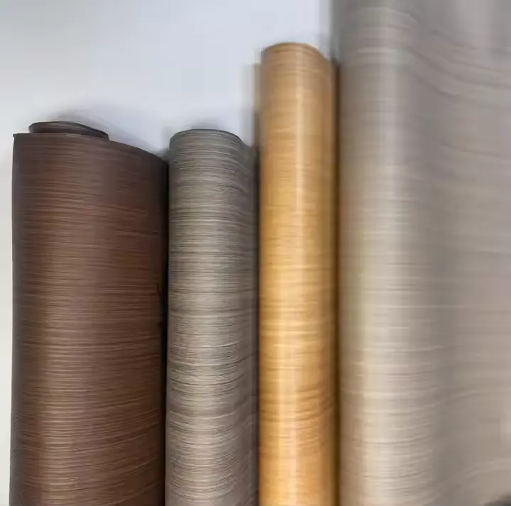 PVC Dekorativ film Woodgrain Color PVC Folie til dør